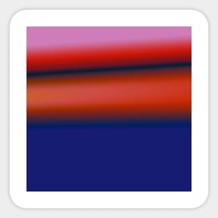 red blue texture art Sticker